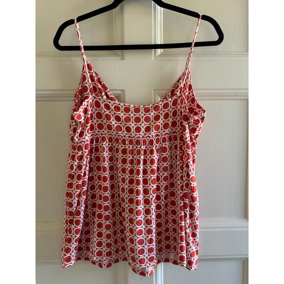 Y2K Ann Taylor Empire Waist Modal Soft Knit Spaghetti Strap Top Sz Large - Picture 2 of 5